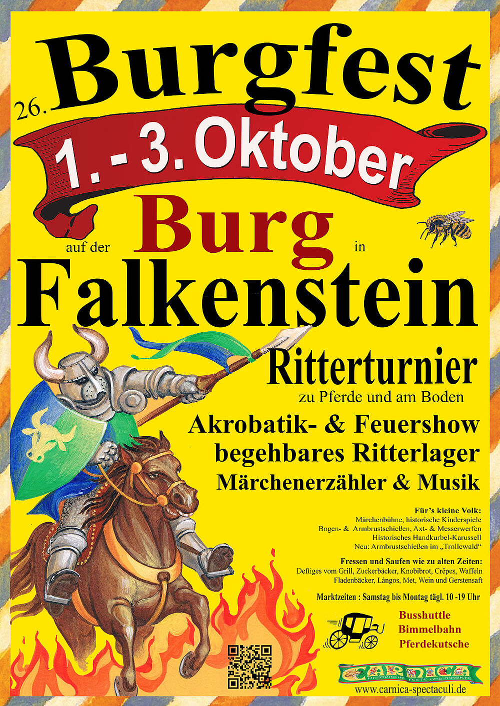 Plakat Burgfest