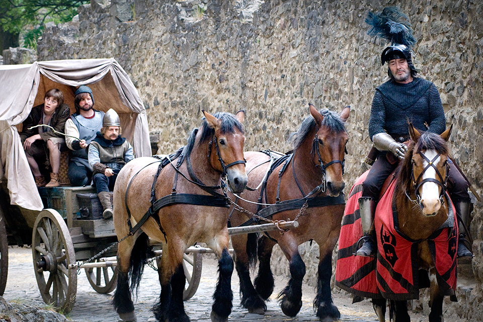 Film scenes from the fairy tale “Jorinde and Joringel” (2011)